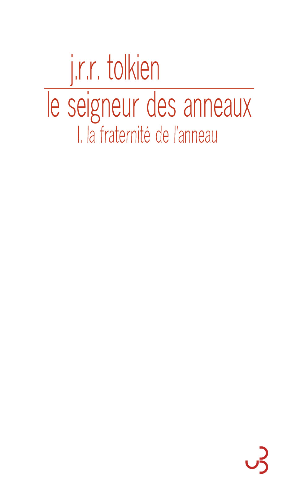 La fraternité de l'anneau