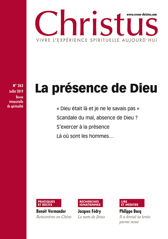 Christus 263 - La présence de Dieu