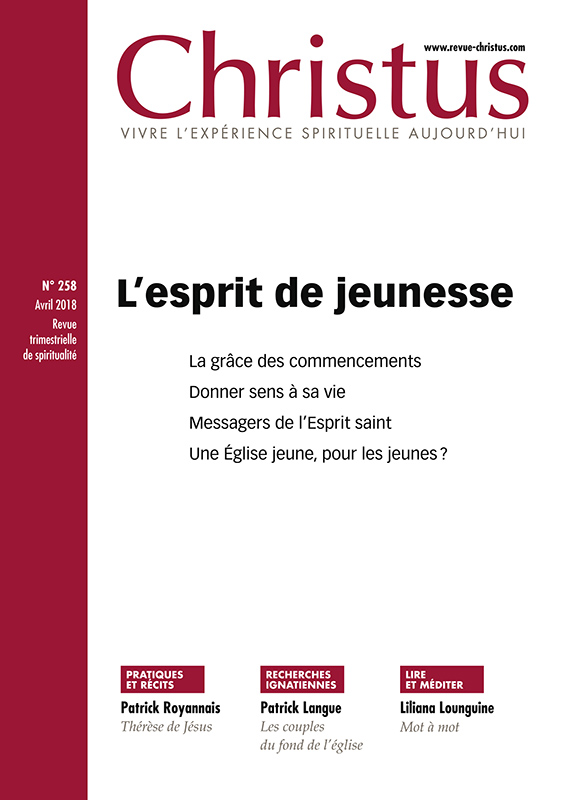 Christus 258, L'esprit de jeunesse