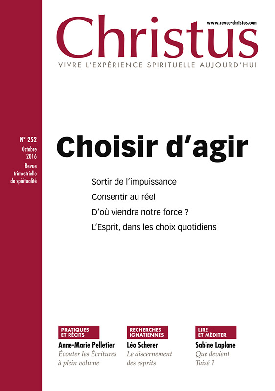 Christus 252 - Choisir d'agir