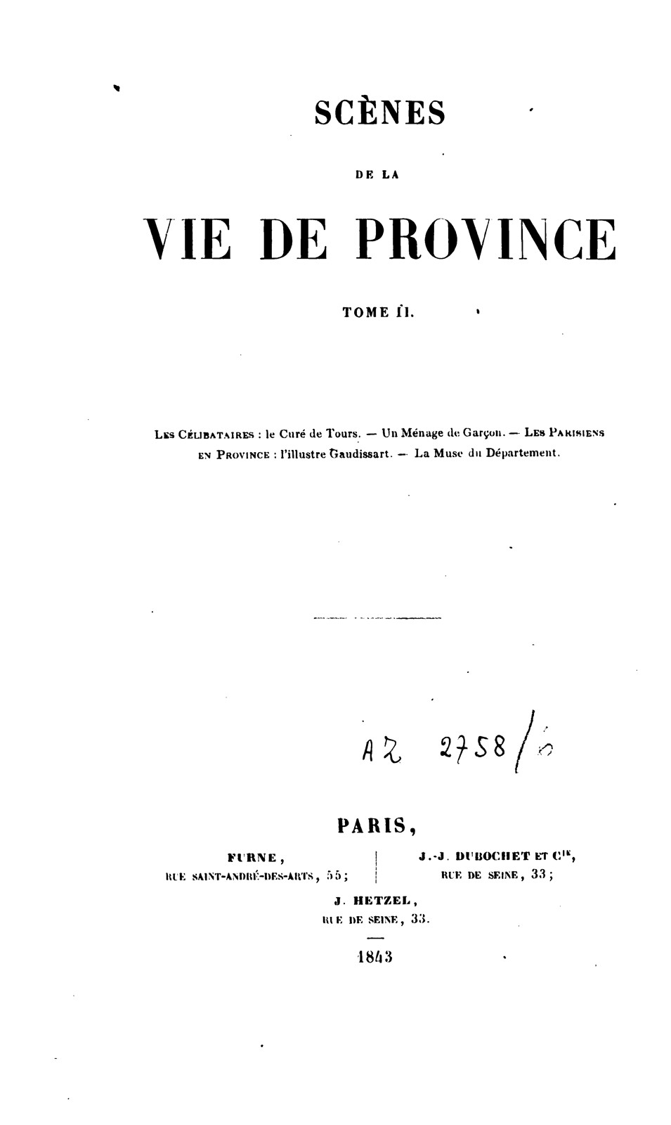 Un ménage de garçon