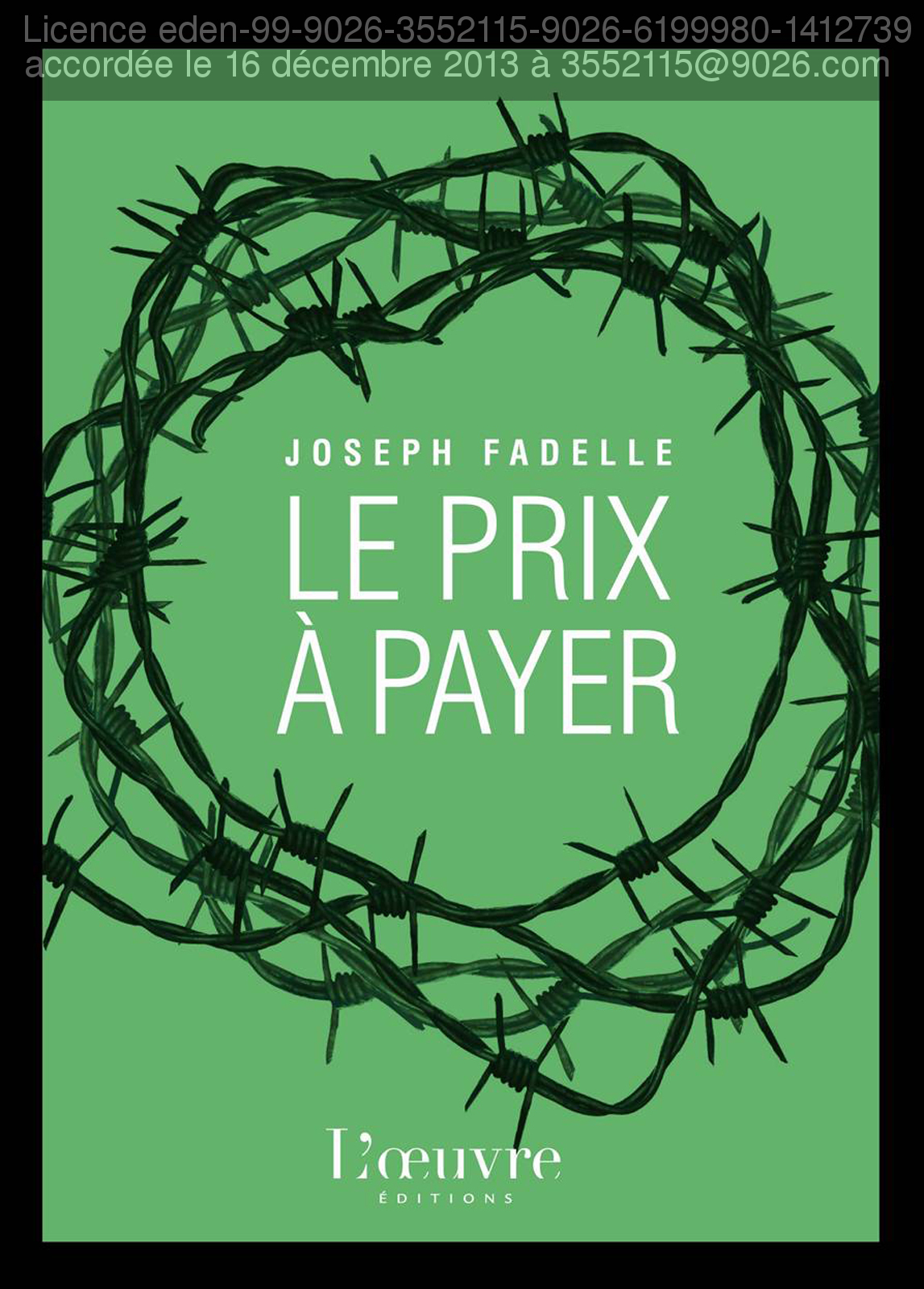 Le prix à payer