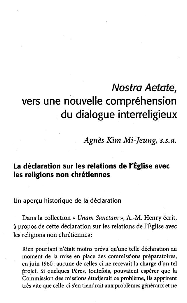 Vatican II : le commencement d'un commencement